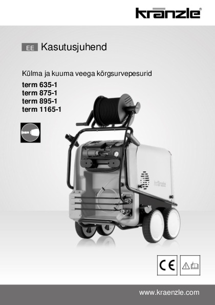 Kranzle_Therm-1-Seerie. Kasutu